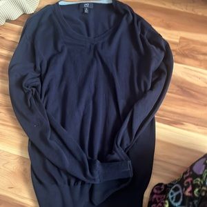 Navy blue sweater
